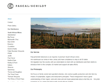 Tablet Screenshot of pascalschildt.com